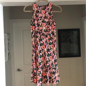 JCrew Mercantile Neon Floral Sundress